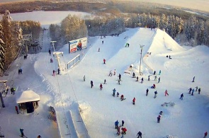 Ski slope Red lake in real time