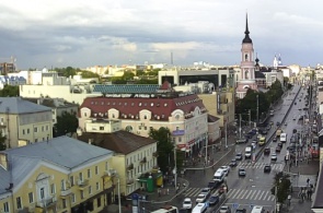 The Centre Of Kaluga. Kirov street web Cam online