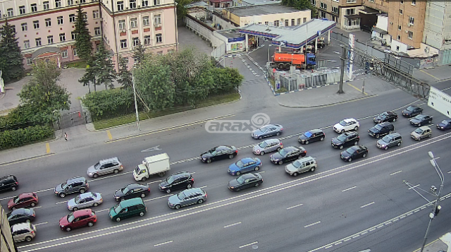 Webcam on Butyrskaya street in Moscow near the house 21