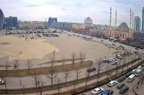 Mosque. Webcams Grozny