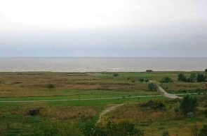 Views of the Bay of pärnu, the online stream from the Strand hotel