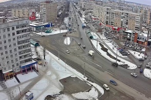 Crossroads st. Kirov - Friendship Ave. Webcams Novokuznetsk