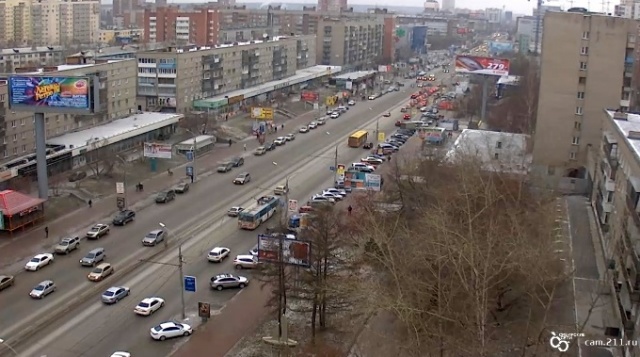 Metro Gagarinskaya. Red Avenue web Cam online