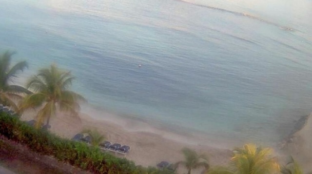 The Beach Of Las Brisas. Jamaica web camera online