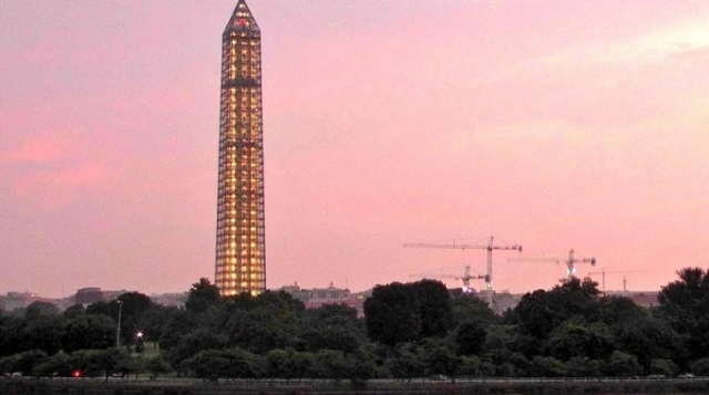 The Washington monument web camera online