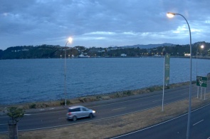 Coast of Wellington in real-time