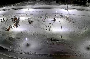 A children's Playground. Webcam Polar dawns online
