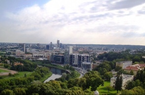 Panorama of Vilnius - view from CROWNE PLAZA