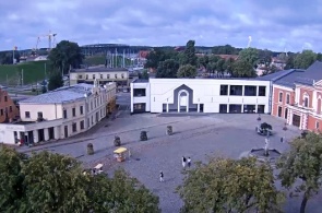 Theater square. Klaipeda webcam online