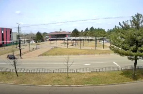 Komsomolskaya Square. Webcams Arseniev