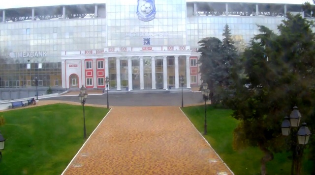 Alley of fame football of FC "Chernomorets"