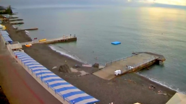 Beach view hotel Hellas. Semidvore web camera online