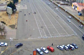 Central square. Webcam Ussuriysk online