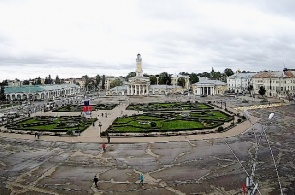 Susaninskaya square. Kostroma webcam online