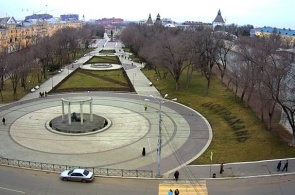 Lenin Square. Astrakhan webcam online