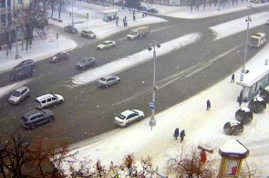 Crossroads pr. Sovetsky - st. Spring. Webcams Kemerovo
