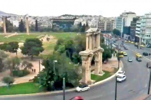 Hadrian's Arch. Webcam Athens online