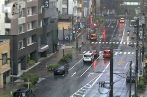 The view from the hotel Kuramae. Webcam Tokyo online