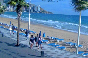 Benidorm Beach. Webcam Alicante online