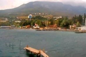 The Gurzuf Bay webcam online