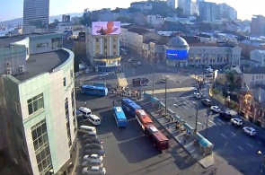 Semenovskaya square. Vladivostok webcam online