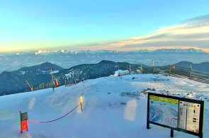 Mount Hopok - 2024 meters above sea level. Lyptovsky Mikulash panoramic webcams online