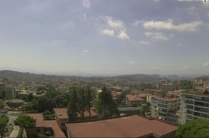 Panorama of the city. Naples webcams online