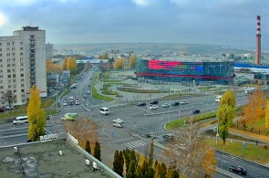 Crossing of Korolev and Shchorsa streets. Belgorod webcams