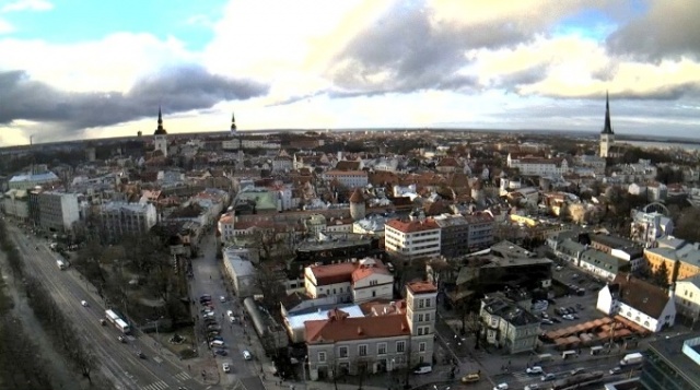 Webcam in the centre of Tallinn, in real-time