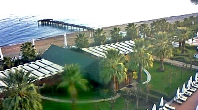 Beach hotel Amara Dolce Vita 5* Kemer webcam online