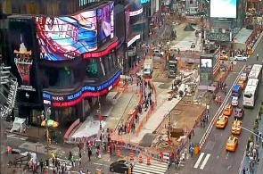 Two Times Square panoramic web camera online