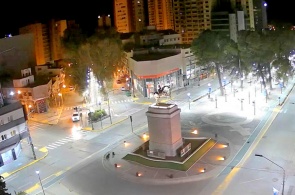 Monument to General San Martin. Webcams Neuquen