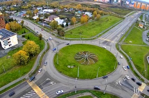 Crossroads of Sevastopolskaya and Volgogradskaya. Webcams Saransk