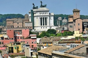 Monti Palace Hotel. Panoramic web Cam in Rome online