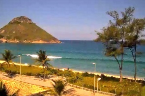 The Beach Of Macumba. Rio de Janeiro webcam online
