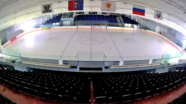 Ice sports Palace Crystal. Tambov webcam online