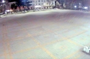Central square (near view). Webcams Tuapse