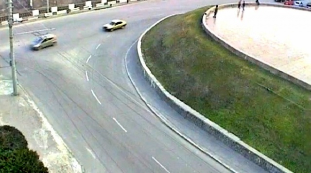 Karl Marx Avenue. Dnipropetrovsk webcam online