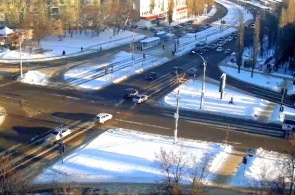 Webcam at the intersection of the street and Kosmonavtov St. in Lipetsk