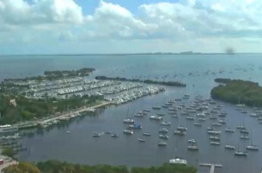 Biscayne Bay Miami web camera online