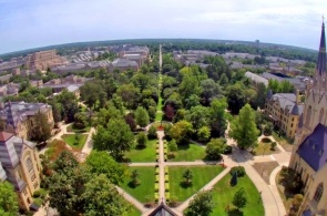 The University Of Notre Dame. Webcams South Bend online