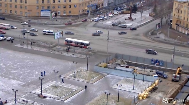 The intersection of Sunrise and Kirov. SPSL web camera online