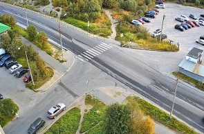 Crossroads of Captain Maklakov and Communications. Webcams Murmansk