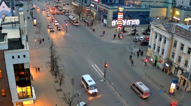 Kirov Street. Webcam Kaluga online
