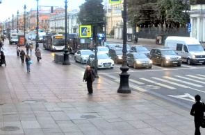 Nevsky Avenue. View 2. Webcams of St. Petersburg