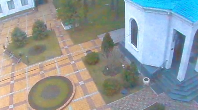Sanatorium "Blue wave" web camera online. A view of the chapel
