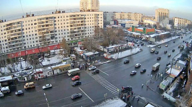 Komsomol prospectus. Chelyabinsk webcam online