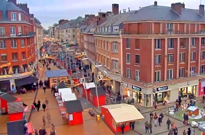View of the Place de l'Hotel de Ville. Webcams Amiens