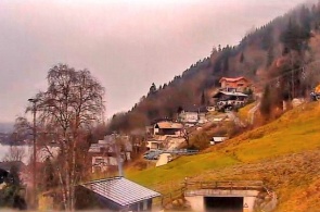 Zell am see Austria. Panoramic web camera online
