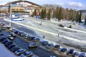 Lenin Square. Gorno-Altaysk web camera online